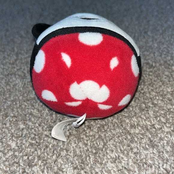 Disney Hallmark Minnie Mouse Plush Christmas Santa Ornament Stuffed Animal - Picture 4 of 6